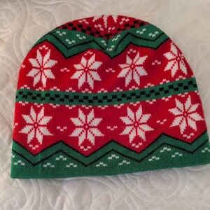 Festive Snowflake Beanie